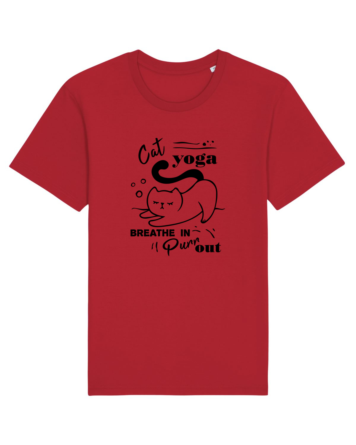Tricou mânecă scurtă Unisex Rocker Red