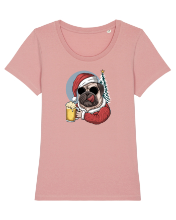 Cool Christmas Pug Canyon Pink