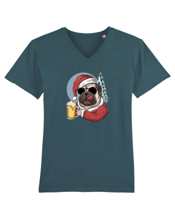 Cool Christmas Pug Stargazer