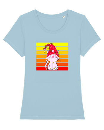 Christmas Fashionista Sky Blue