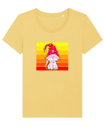 Christmas Fashionista Tricou mânecă scurtă guler larg fitted Damă Expresser