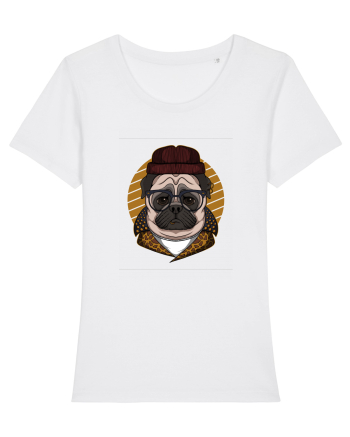 Be Cool Pug White