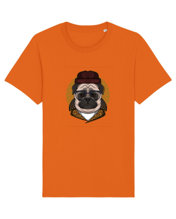 Be Cool Pug Bright Orange