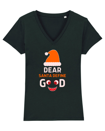 Dear Santa Define Good Black