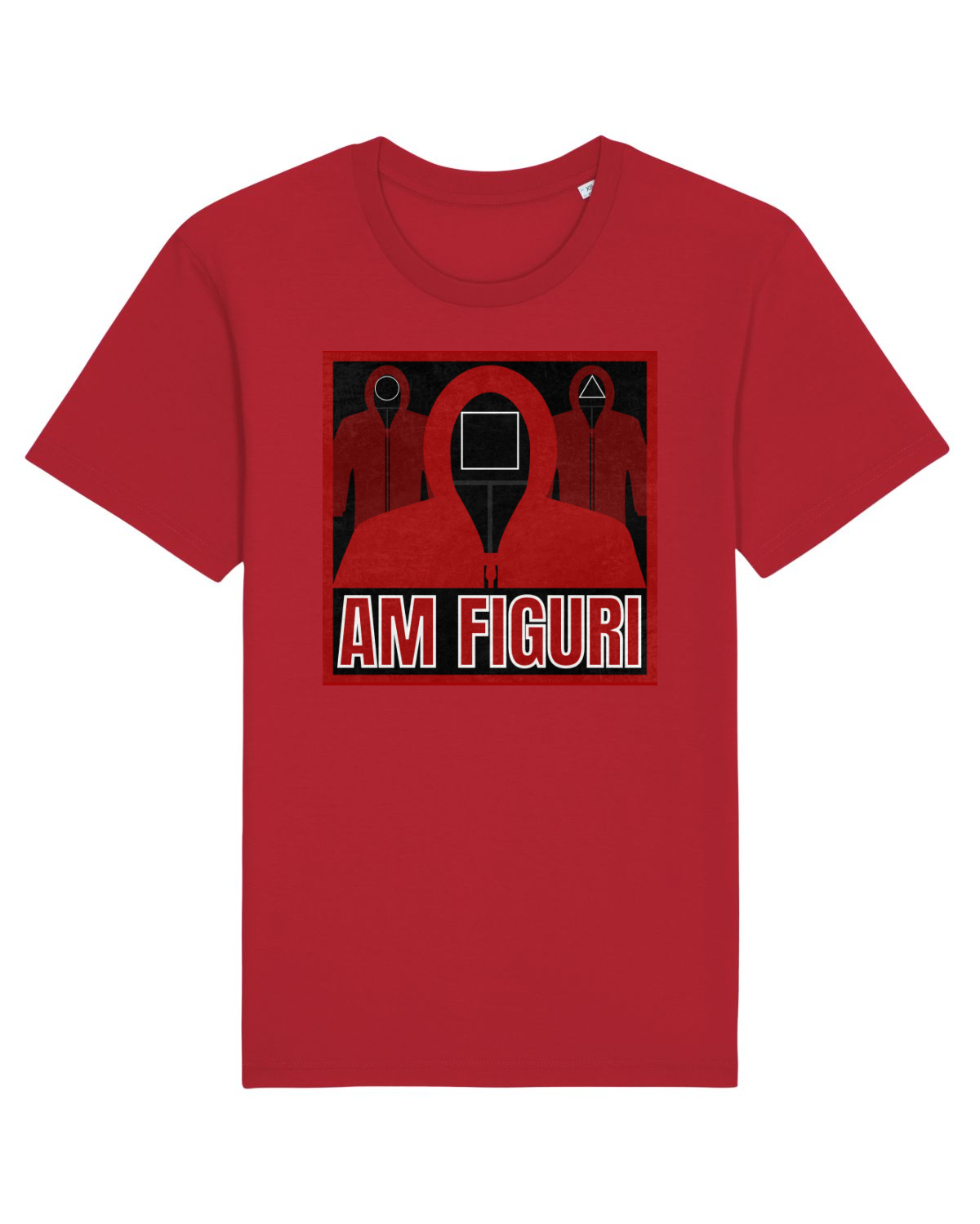 Tricou mânecă scurtă Unisex Rocker Red