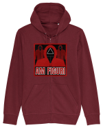 Amuzant Squid Game Hanorac cu fermoar Unisex Connector
