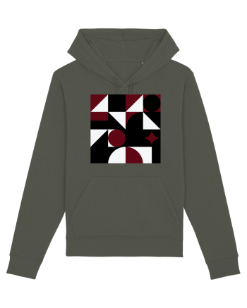 Arta Abstracta Modernista Khaki