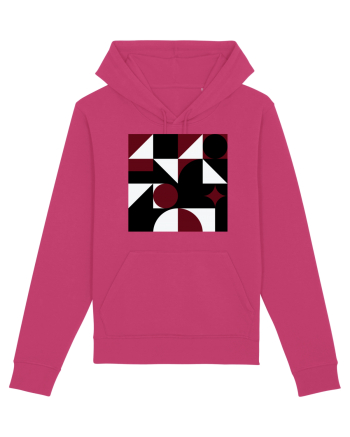 Arta Abstracta Modernista Raspberry