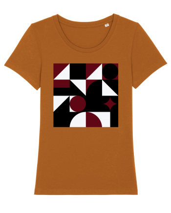 Arta Abstracta Modernista Roasted Orange