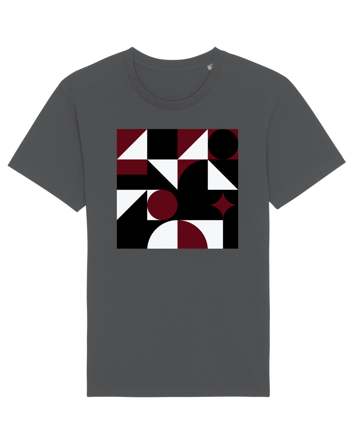 Tricou mânecă scurtă Unisex Rocker Anthracite