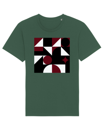 Arta Abstracta Modernista Bottle Green