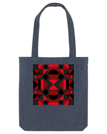 Arta Abstracta Modernista Midnight Blue