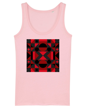 Arta Abstracta Modernista Cotton Pink