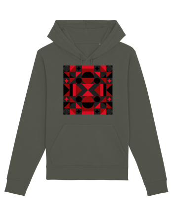 Arta Abstracta Modernista Khaki