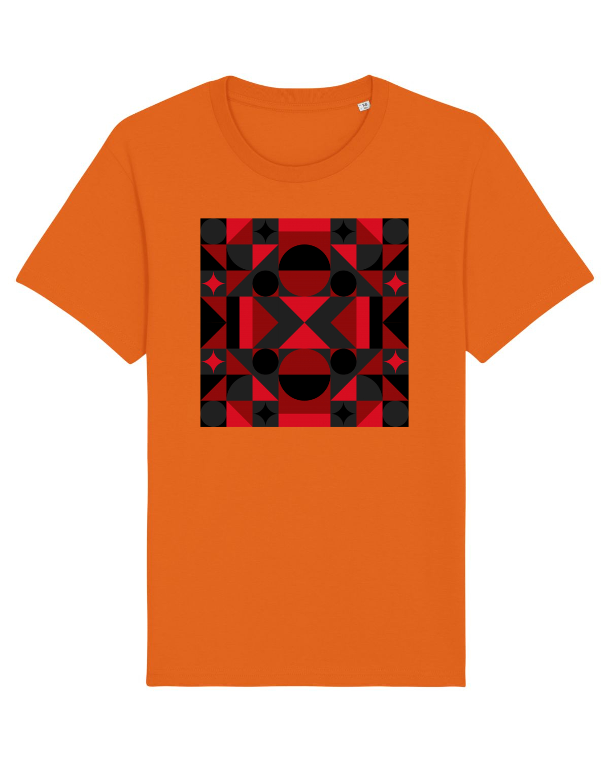 Tricou mânecă scurtă Unisex Rocker Bright Orange