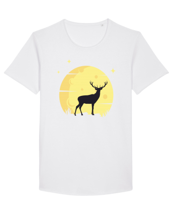 Cerb la Lună Galbenă White