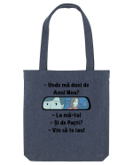 Unde ma duci de anul nou ?  Sacoșă textilă