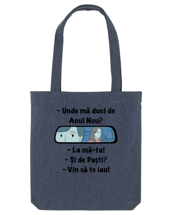 Unde ma duci de anul nou ?  Sacoșă textilă