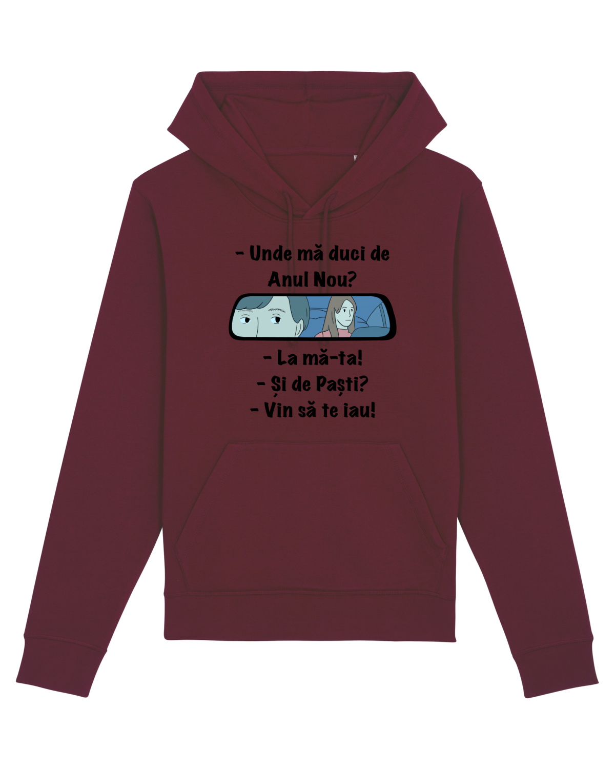 Hanorac Unisex Drummer Burgundy
