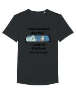 Unde ma duci de anul nou ?  Tricou mânecă scurtă guler larg Bărbat Skater