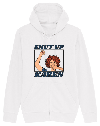 Shut Up Karen Meme White