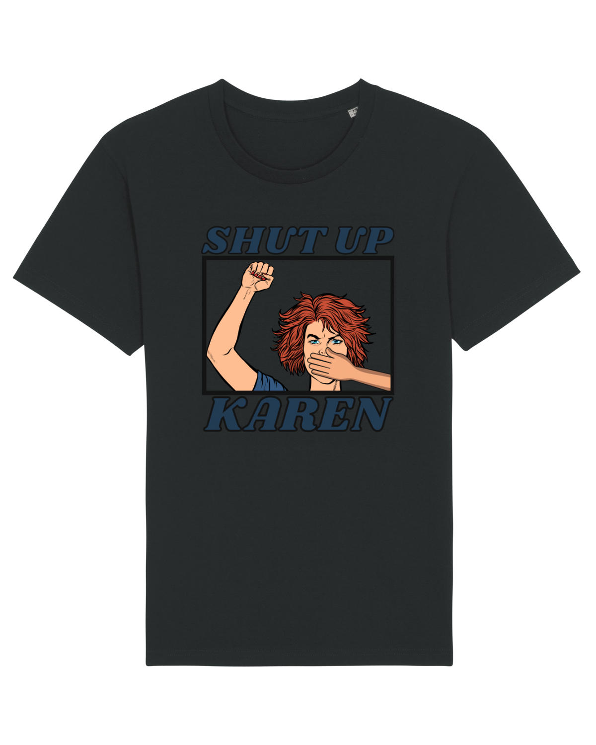 Tricou mânecă scurtă Unisex Rocker Black