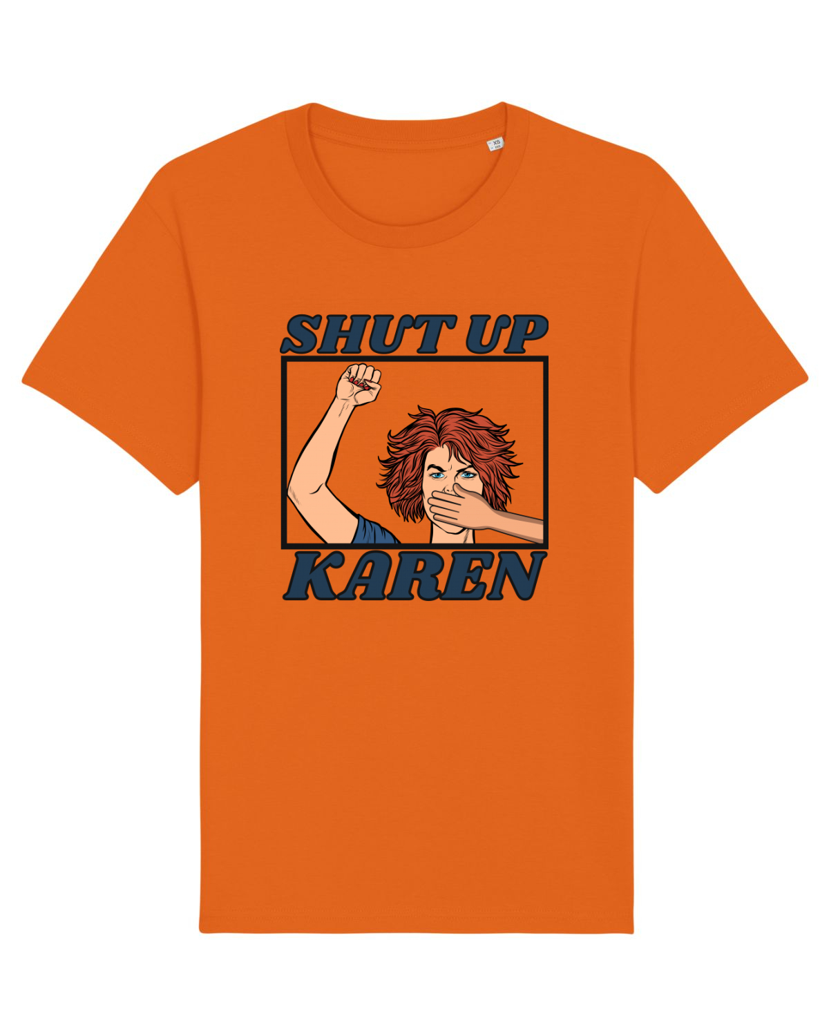 Tricou mânecă scurtă Unisex Rocker Bright Orange