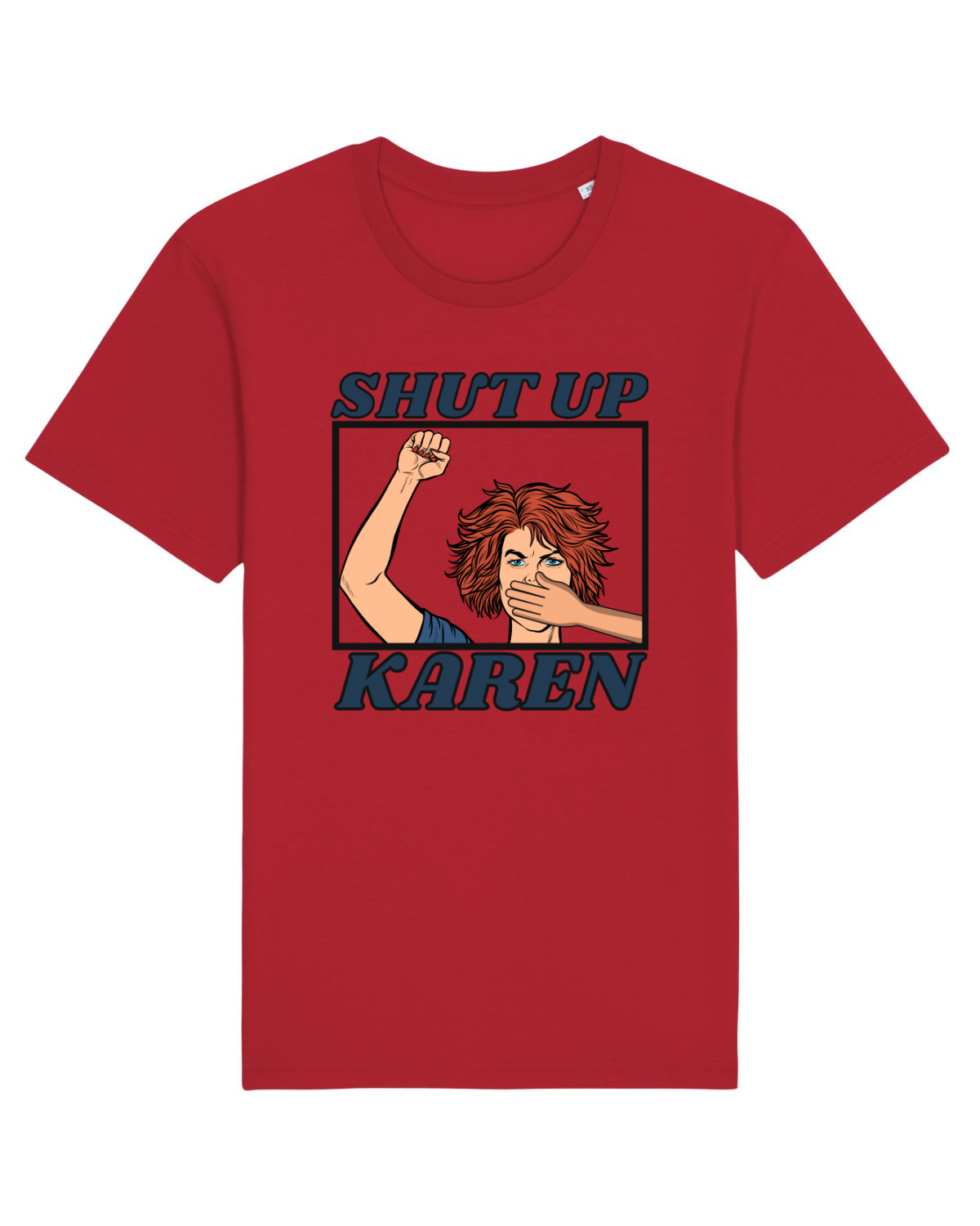 Tricou mânecă scurtă Unisex Rocker Red