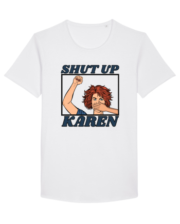 Shut Up Karen Meme White