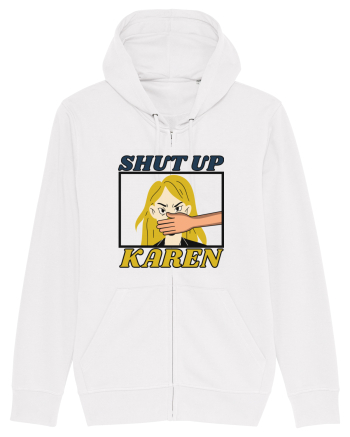 Shut Up Karen Meme White
