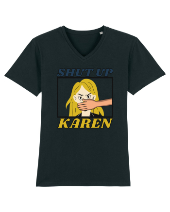Shut Up Karen Meme Black