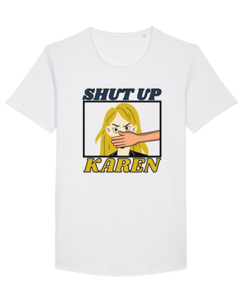 Shut Up Karen Meme White
