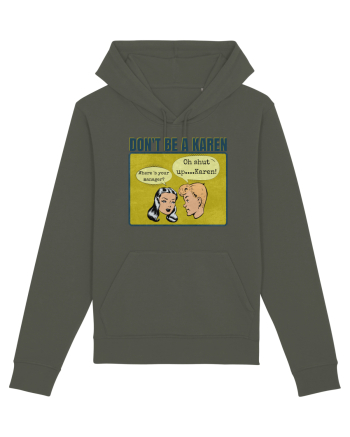 Shut Up Karen Meme Khaki