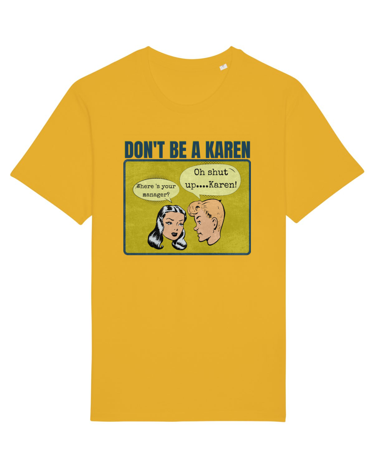 Tricou mânecă scurtă Unisex Rocker Spectra Yellow