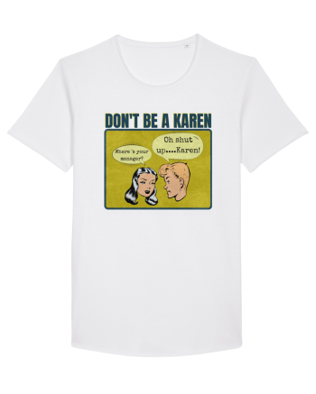 Shut Up Karen Meme White