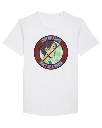Shut Up Karen Meme White