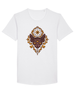 Pisică Egipt Tricou mânecă scurtă guler larg Bărbat Skater