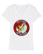Shut Up Karen Meme Tricou mânecă scurtă guler V Damă Evoker