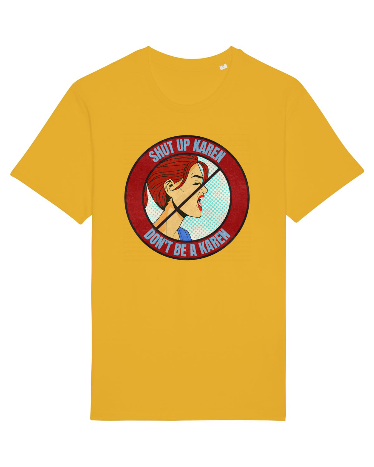 Tricou mânecă scurtă Unisex Rocker Spectra Yellow