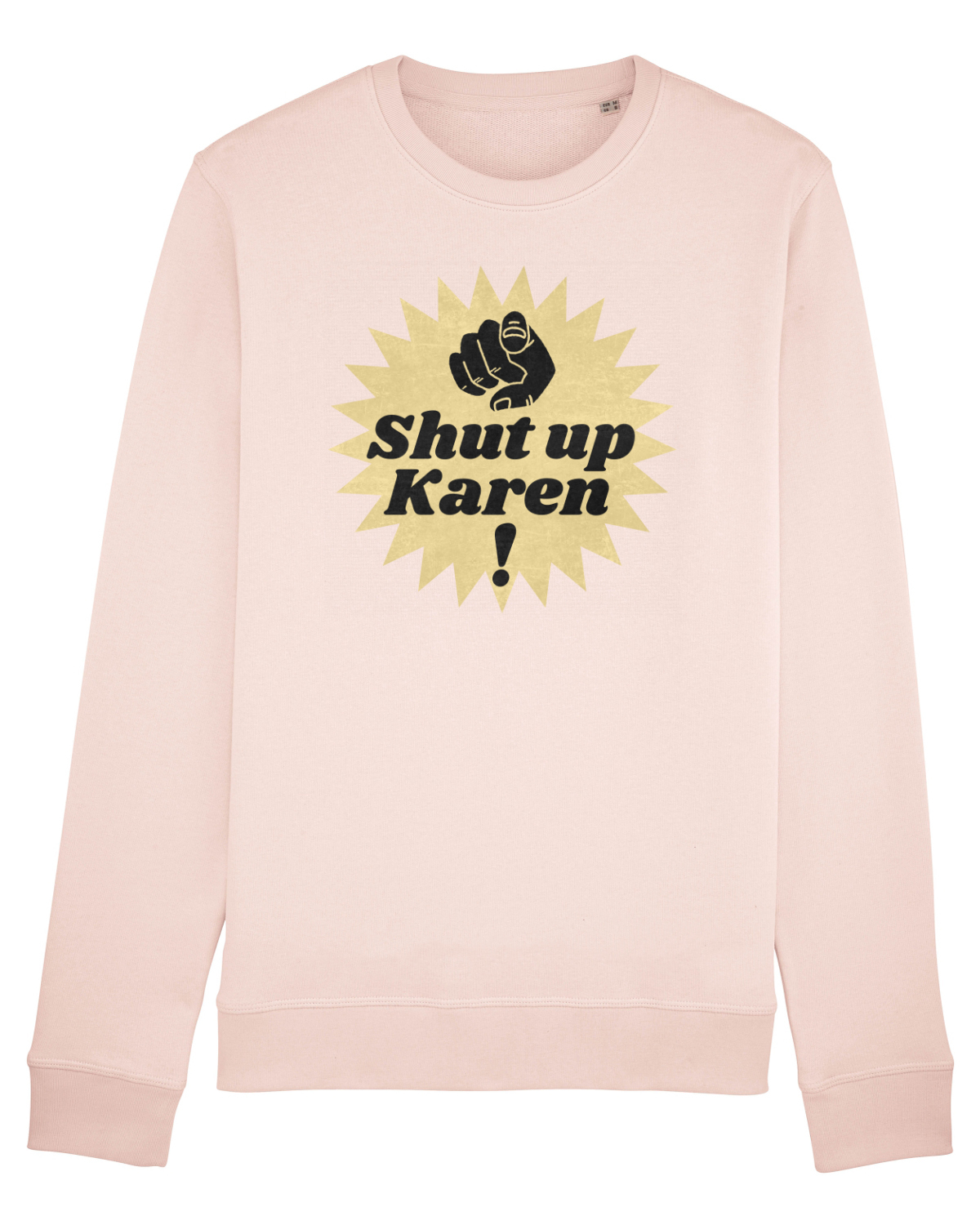 Bluză mânecă lungă Unisex Rise Candy Pink