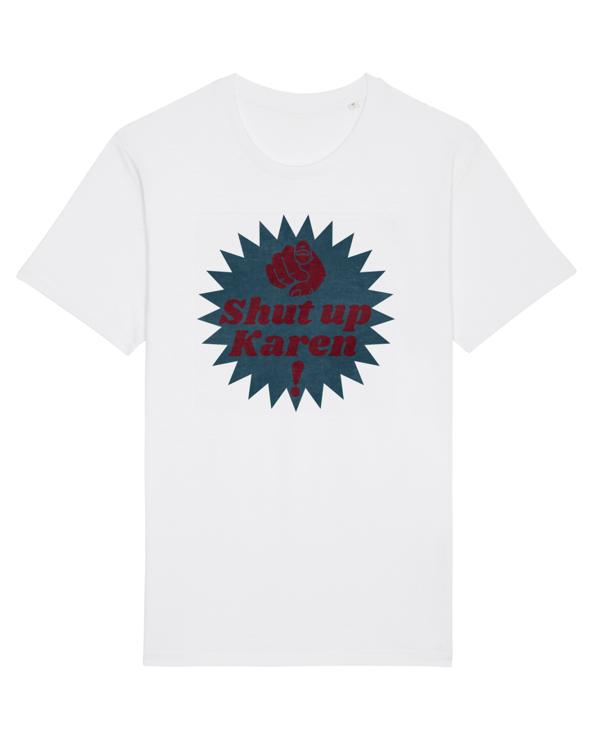 Tricou mânecă scurtă Unisex Rocker White