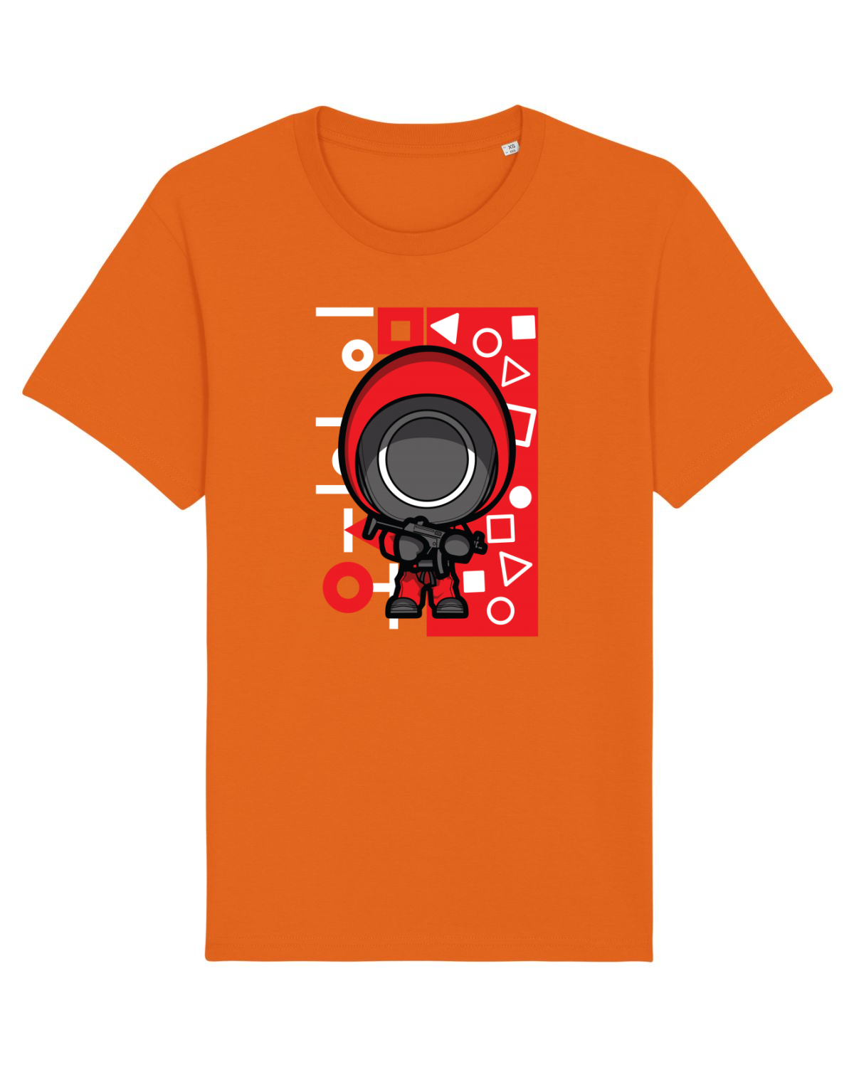 Tricou mânecă scurtă Unisex Rocker Bright Orange