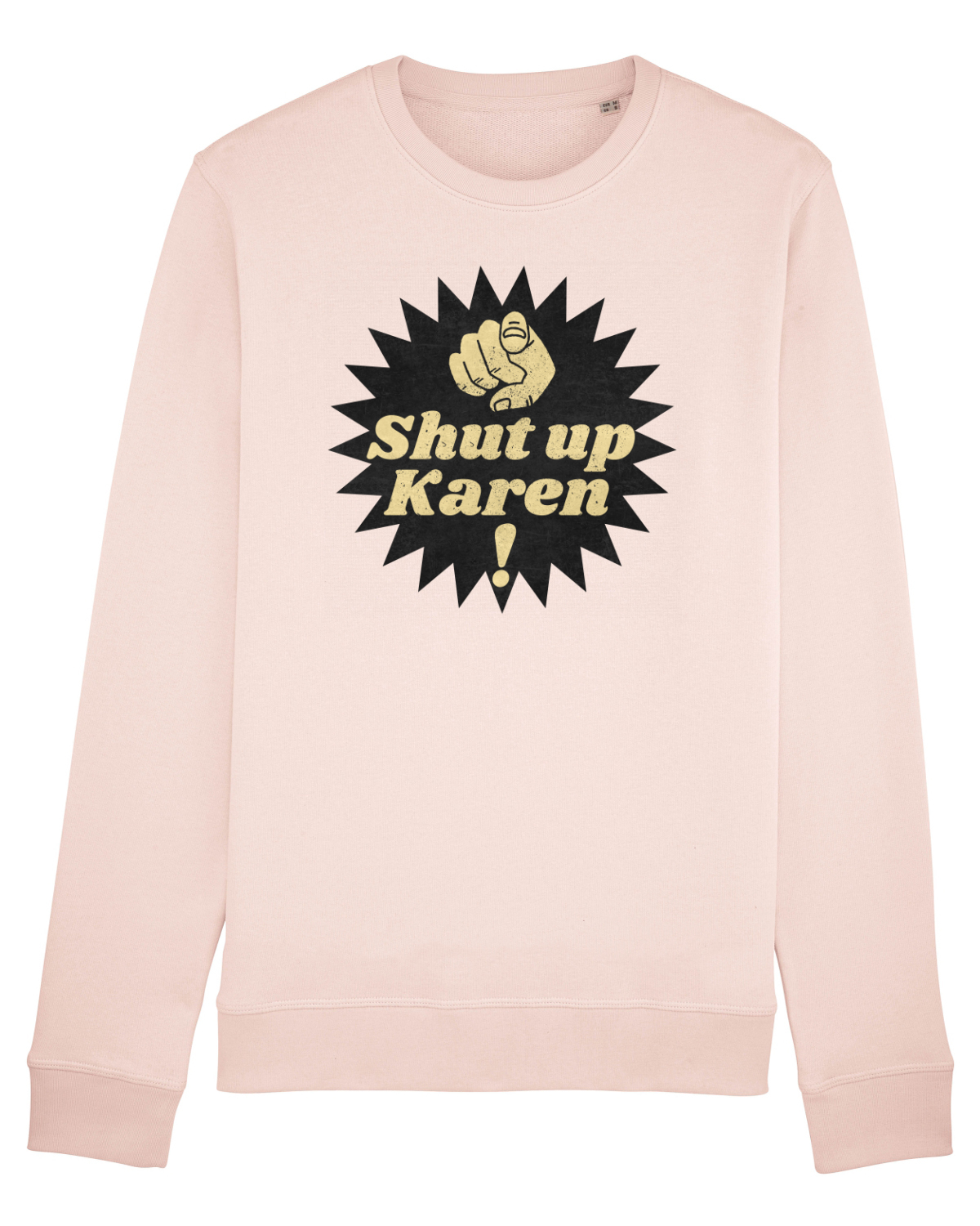 Bluză mânecă lungă Unisex Rise Candy Pink