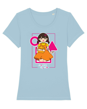 The Doll Squid Game Sky Blue