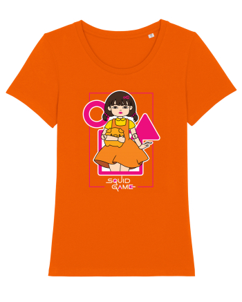 The Doll Squid Game Bright Orange