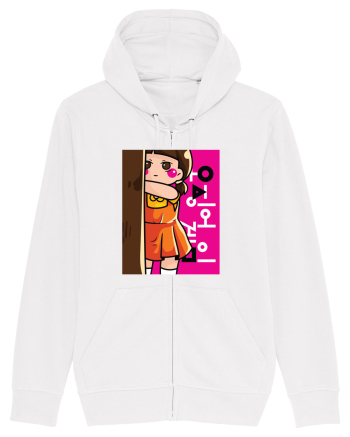 The Doll Squid Game White