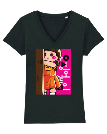 The Doll Squid Game Black