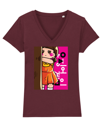 The Doll Squid Game Burgundy
