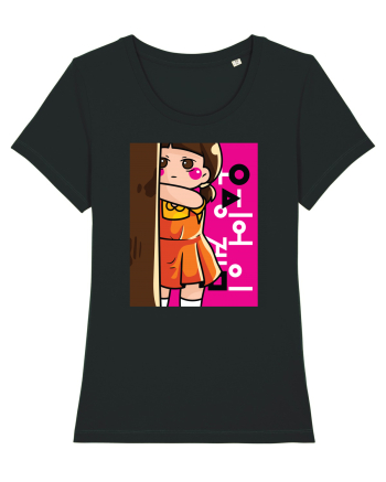 The Doll Squid Game Black