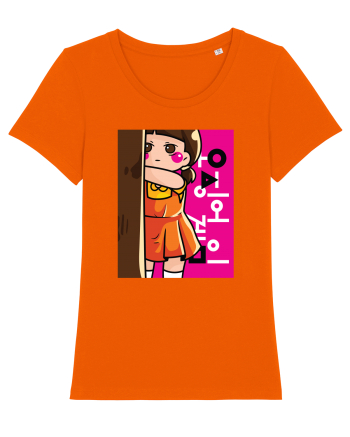 The Doll Squid Game Bright Orange